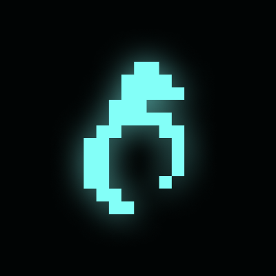 DORS/CLUC pixel-art Tux logo